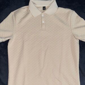 Elegant Beige Polo Shirt for Men